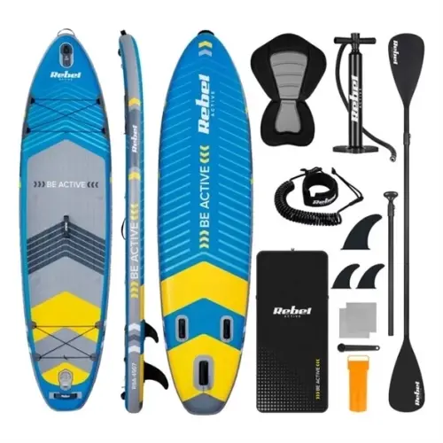 Paddleboard SUP REBEL RBA-4507 Blue s příslušenstvím 335 cm