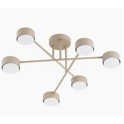 LED přisazené svítidlo Brilagi MONO 6xGX53 30W béžová 4000K