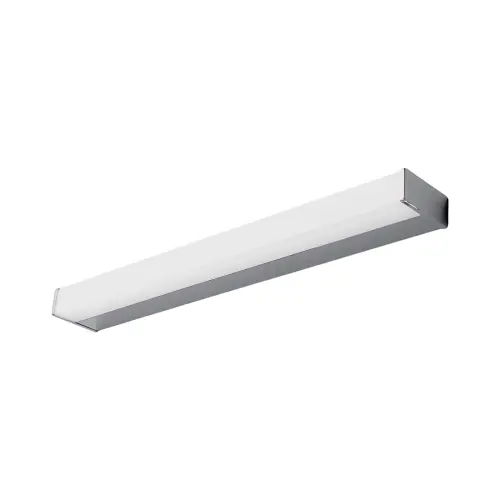 Nástěnné LED svítidlo Lindby Philippa 59cm chrom IP44 7,2W 3000K 9641015