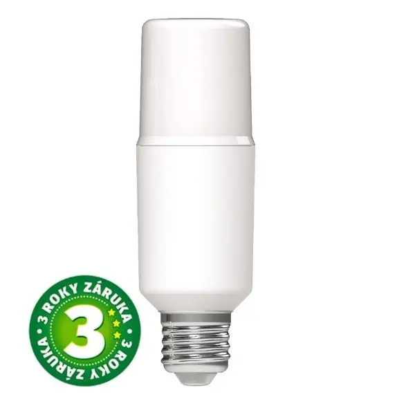 Prémiová LED žárovka E27 10W 1065lm T45, denní, ekv. 76W, 3 roky