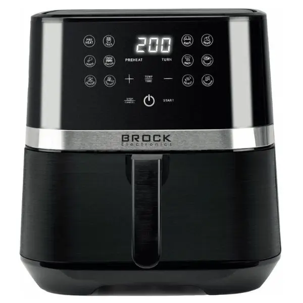 Horkovzdušná fritéza digitální Brock 6,5l, 1800W, 12 programů