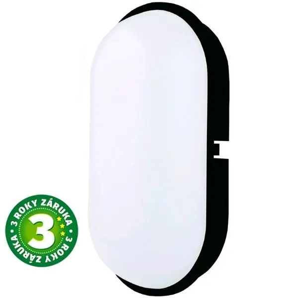 LED venkovní osvětlení Triton-O do mokrého provozu IP65 20W 2000lm denní, černé, 3 roky