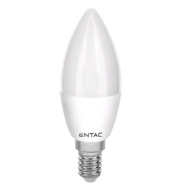 LED žárovka E14 svíčka 4W 345lm studená, ekv. 32W