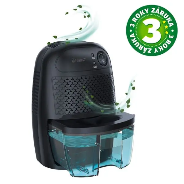Odvhlčovač GSC Horshi, 800 ml, 23W, 34db, automatické vypnutí, černý, 3 roky záruka