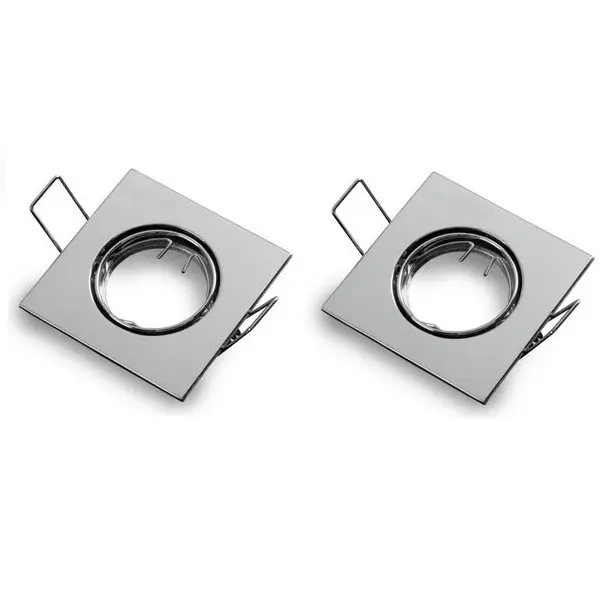 Set: Podhledové bodové svítidlo chrom lesklý 2ks
