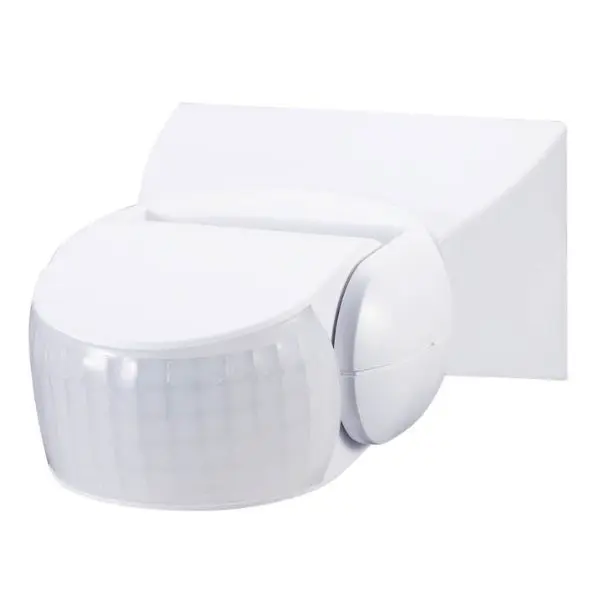 Pohybové čidlo na zeď nebo strop – PIR senzor GSC, IP65 - venkovní, bílé, 1200W