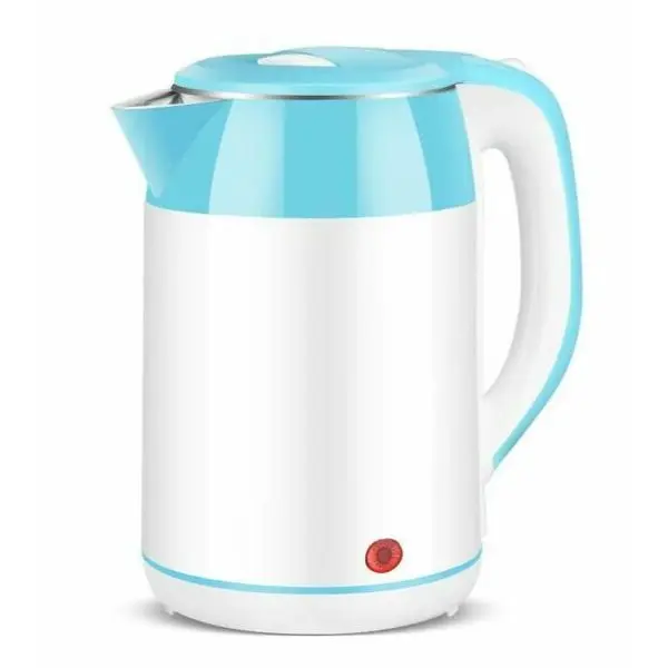 Rychlovarná konvice 1,8l, Brock, plast a nerez, 1500W, barva bílá a modrozelená