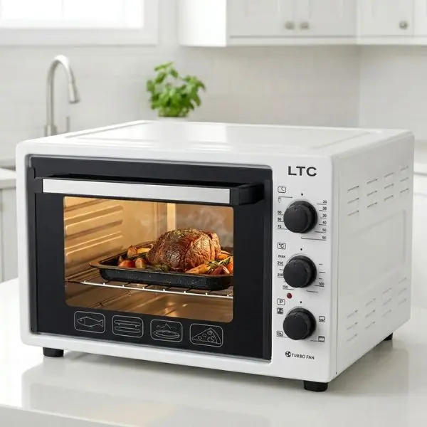 Stolní trouba LTC 40 l – horkovzdušná, 1400 W, bílá