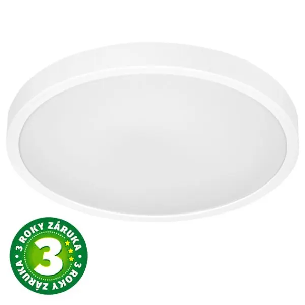 Prémiové LED stropní svítidlo Andra 41cm 36W 2800lm CCT, bílé, dálkové ovl., 3 roky