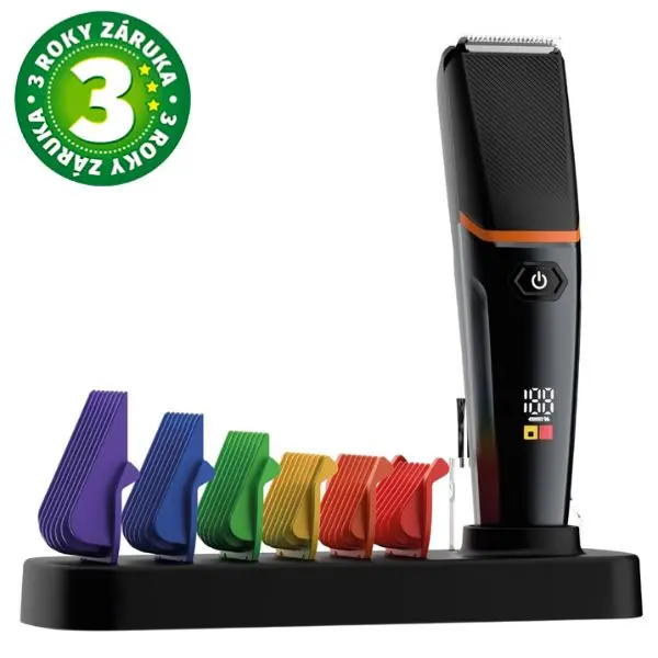 Zastřihovač vlasů a vousů Väline Kapsi, USB nabíjení, 6 nástavců 1-12mm, 3 roky záruka
