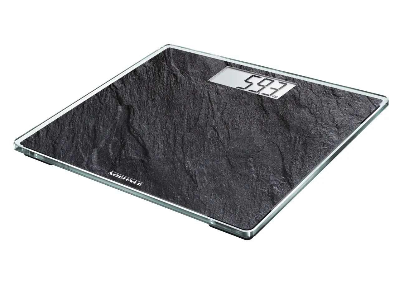 Soehnle Digitální osobní váha Style Sense Compact 300 - motiv břidlice 63881