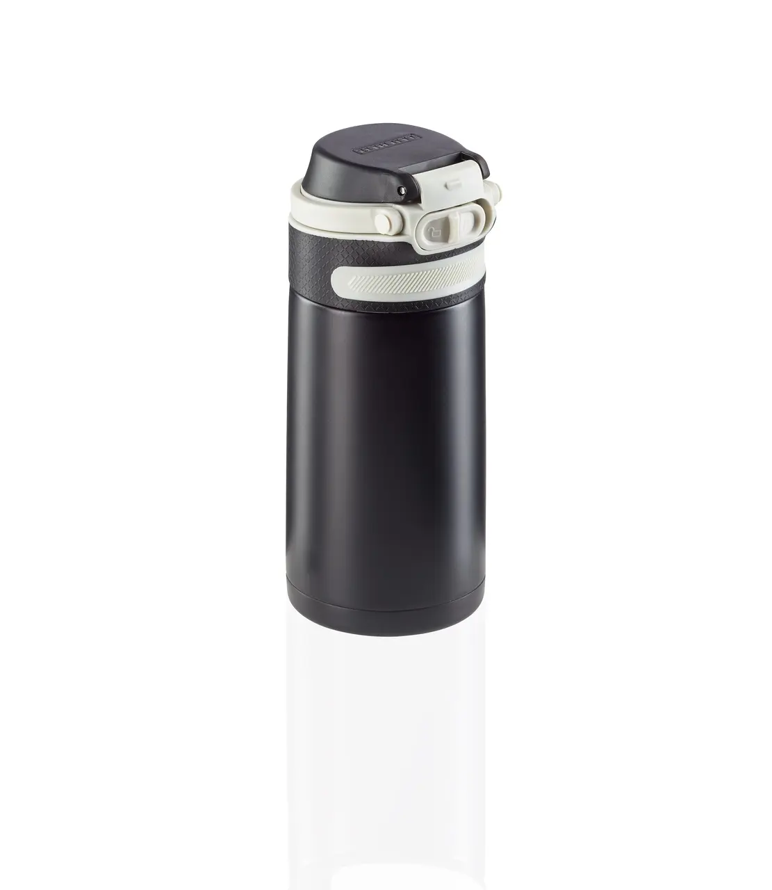 Leifheit Termoska s šikovným uzávěrem 350 ml - černá 03243