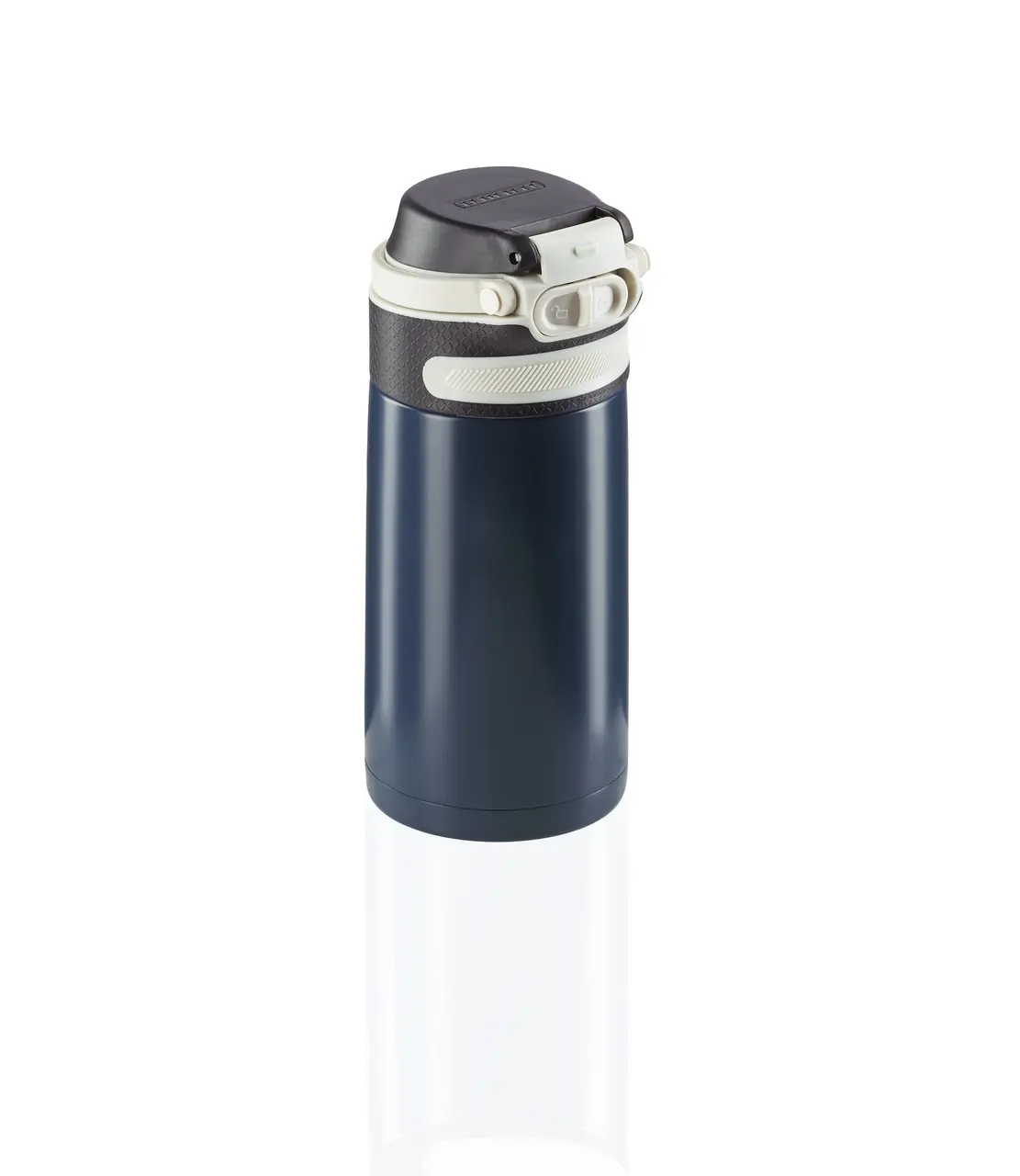 Leifheit Termoska s šikovným uzávěrem 350 ml - tmavě modrá 03247