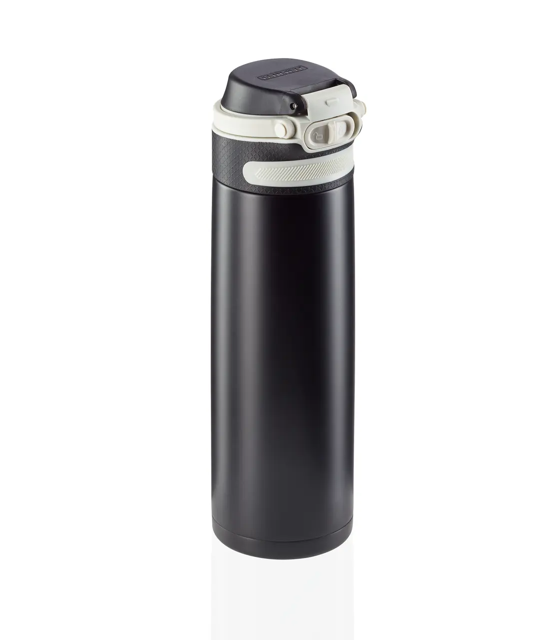 Leifheit Termoska s šikovným uzávěrem 600 ml - černá 03271