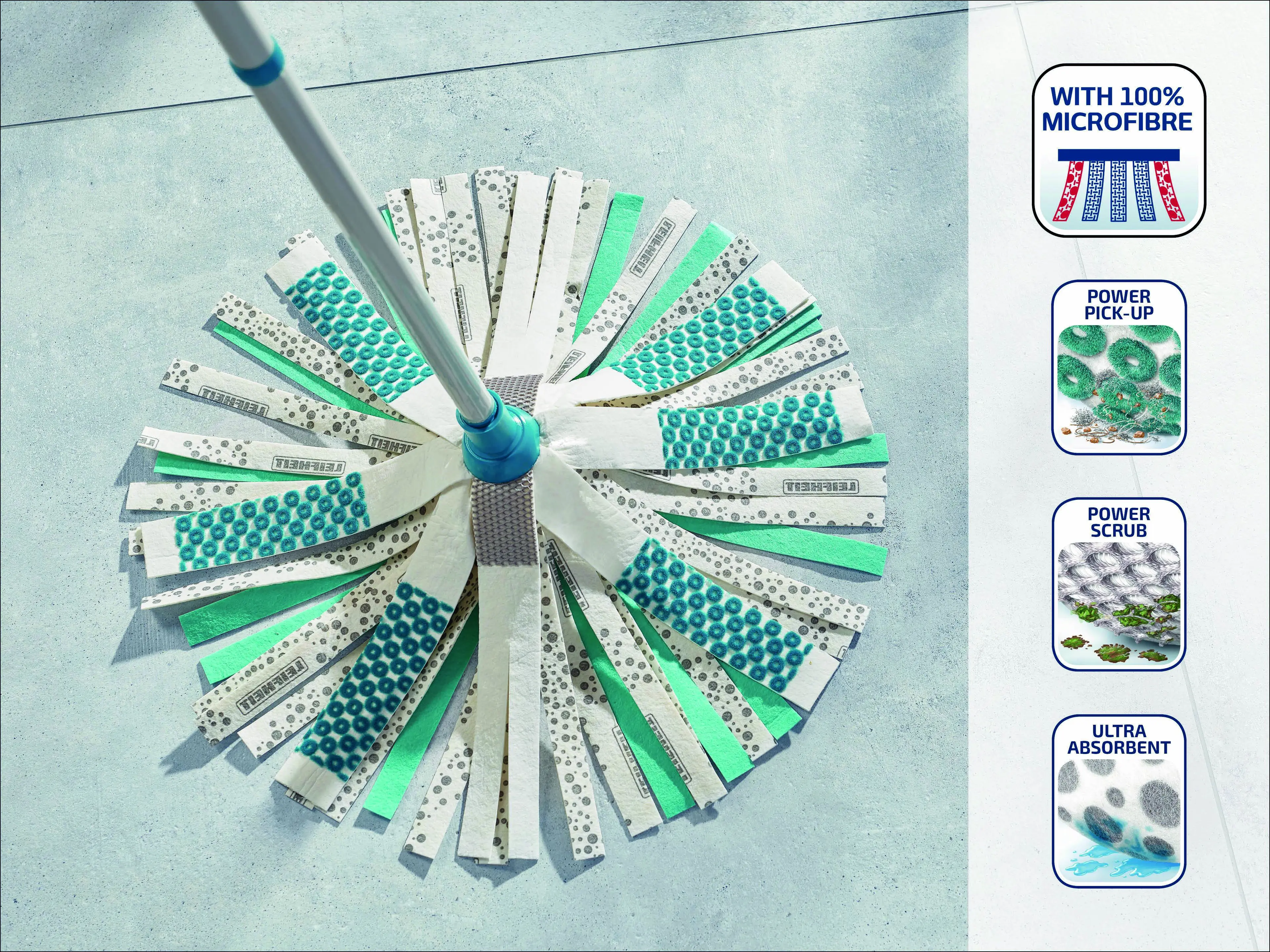 Leifheit Set Power mop 3v1 52110