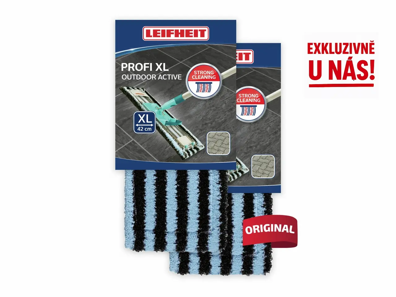 Návlek na mop Profi XL Outdoor Active - 2 ks v balení  55159