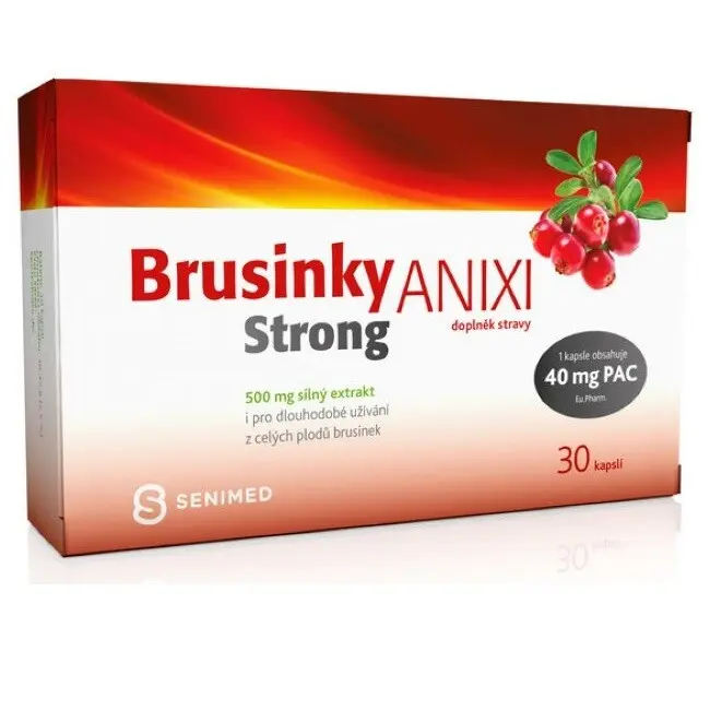Anixi Brusinky Strong 500 mg 30 kapslí
