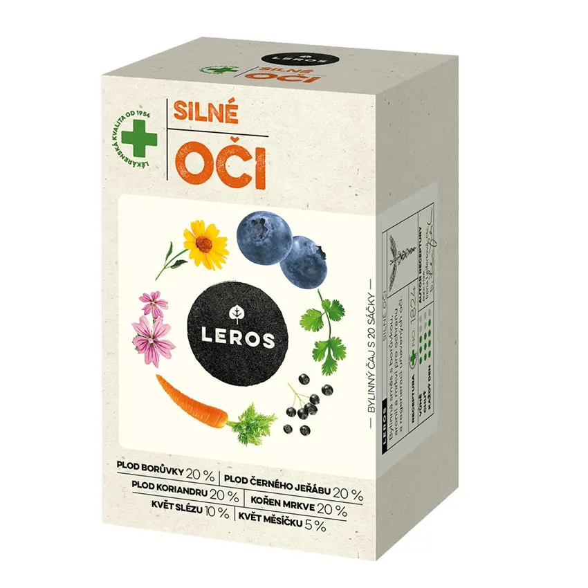 Nobilis Tilia Leros Silné oči 20 x 1,5 g