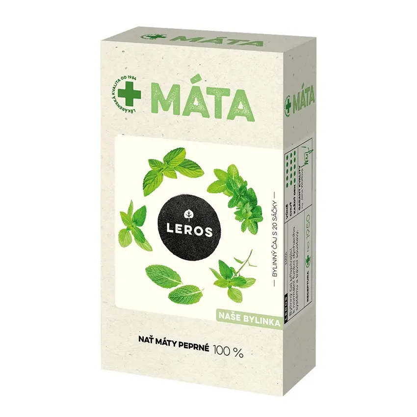 Leros Máta bylinný čaj 20x1.5g