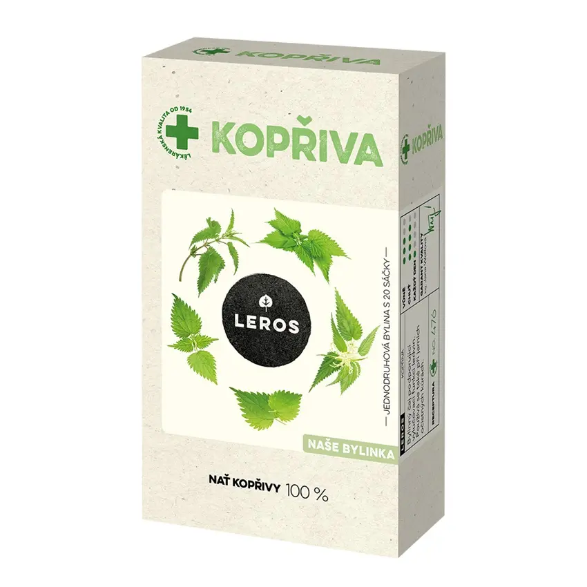 Leros Kopřiva bylinný čaj 20x1g
