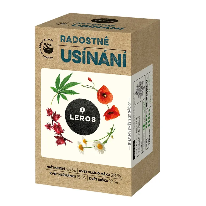 Leros Radostné usínání čaj 20x1g