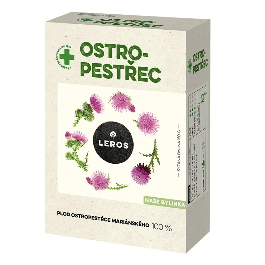 Leros Ostropestřec bylinný sypaný čaj 150g
