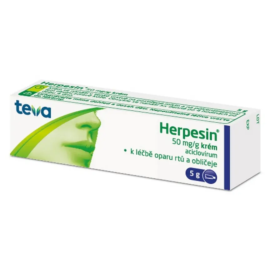 Herpesin 50mg/g krém 5g