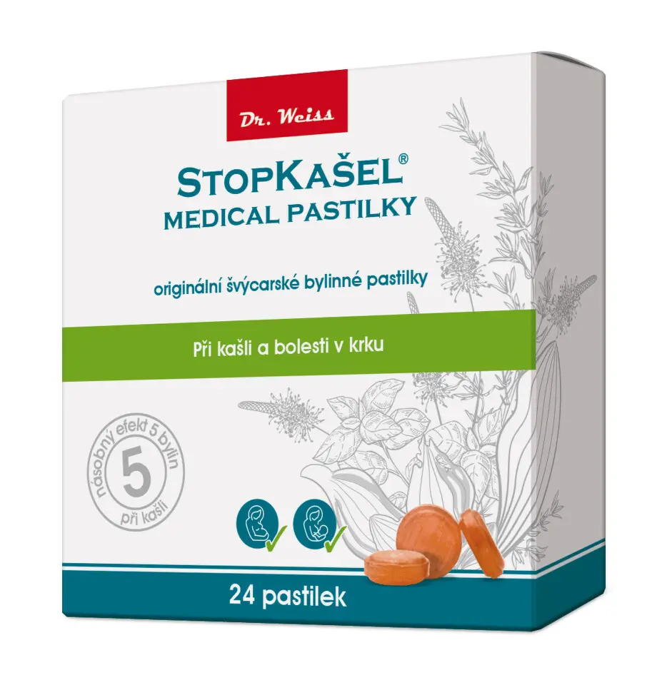 Simply You StopKašel Medical pastilky Dr. Weiss 24 pastilek