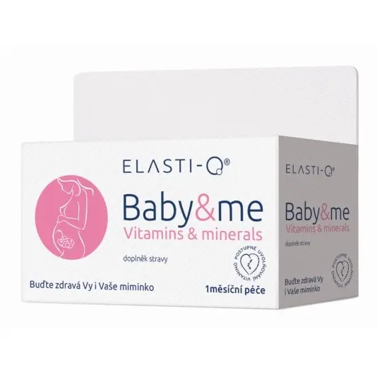 Elasti-Q Vitamins & Minerals s postupným uvolňováním 30 tablet