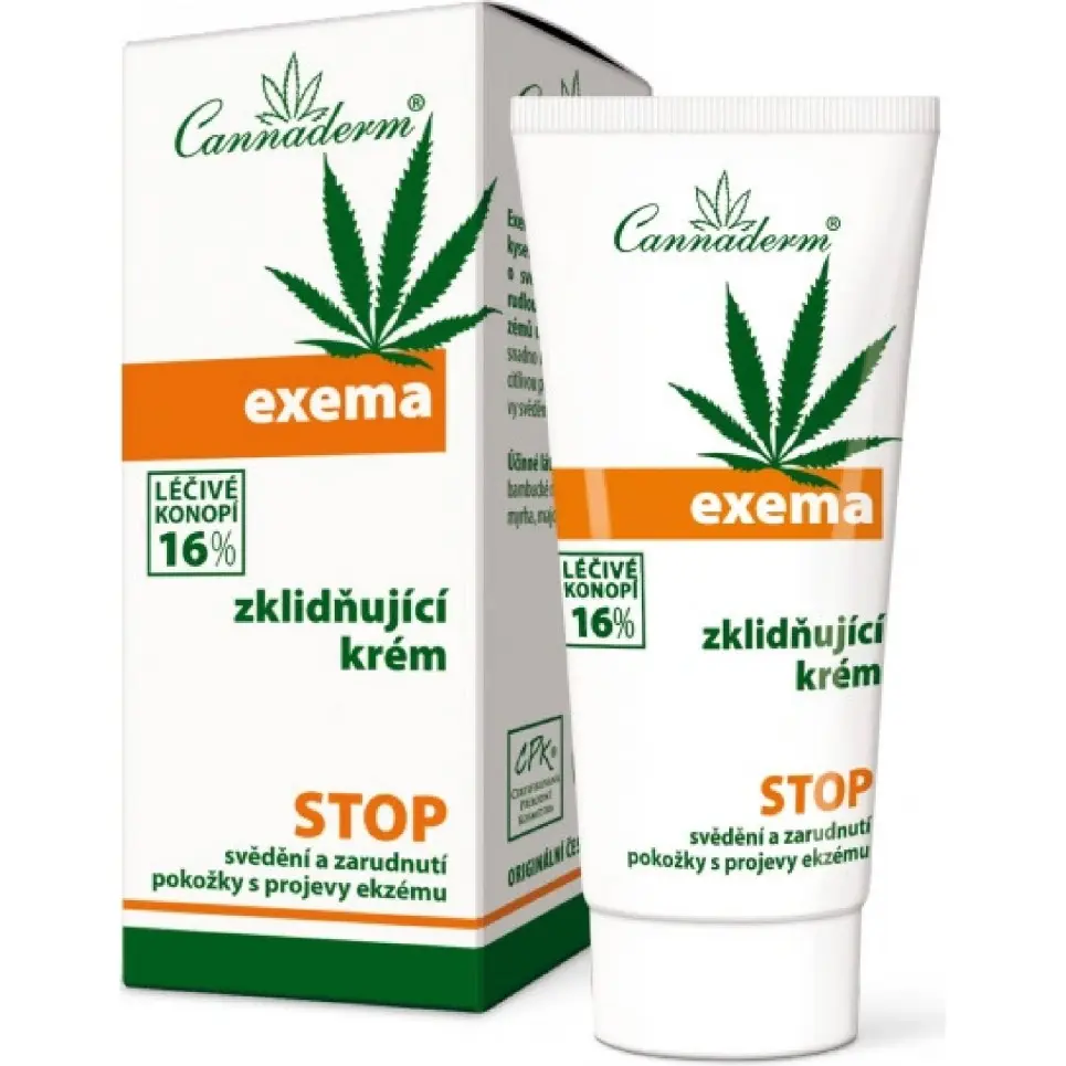 Cannaderm Exema zklidňující krém 50g