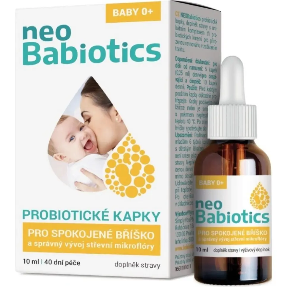 Simply You NEOBabiotics probiotické kapky Baby 0+ 10 ml