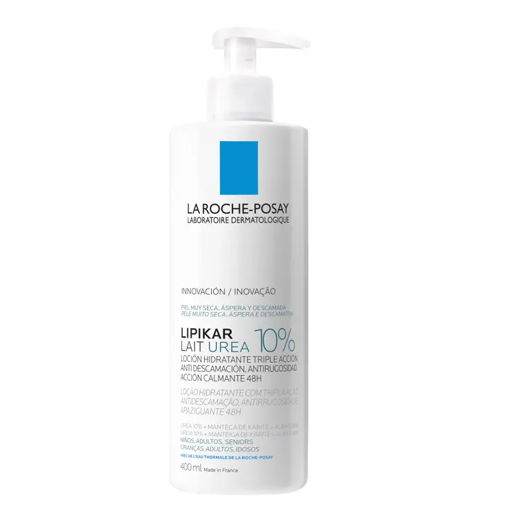 LA ROCHE-POSAY LIPIKAR 10% Urea tělové mléko 400ml