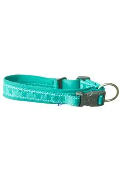 Obojek Hurtta Casual eco paví zeleň 25-35cm