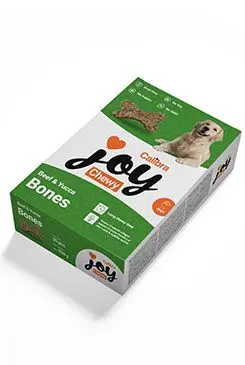 Calibra Joy Dog Chewy Beef & Yucca Bones 850g