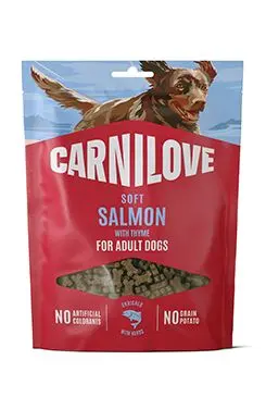 Carnilove Dog Soft Snack Salmon+Thyme small bite 200g