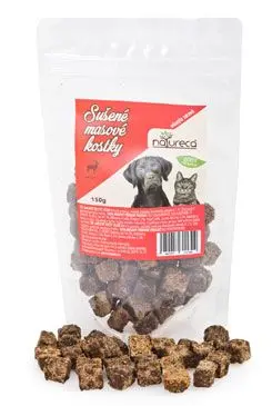 Natureca pochoutka masové kostky jelen 100% maso 150g