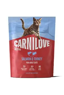 Carnilove Cat Active Dry Salmon&Turkey Adult Ab 400g