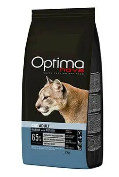Optima Nova Cat Gf Adult Rabbit 2kg