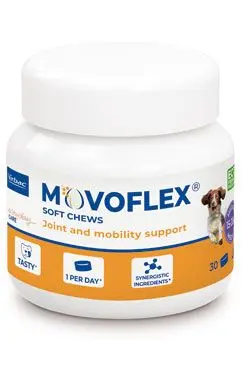 Movoflex Soft Chews pro psy M 30tbl