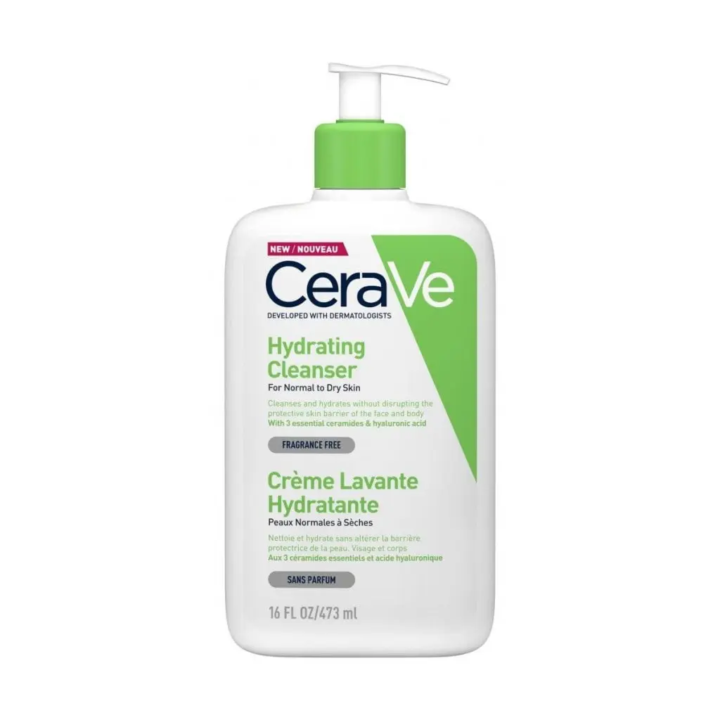 CeraVe - Hydratační čisticí emulze, 473 ml (poškozený aplikátor)