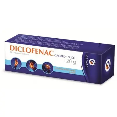 Diclofenac Galmed 10mg/g gel 1x120g
