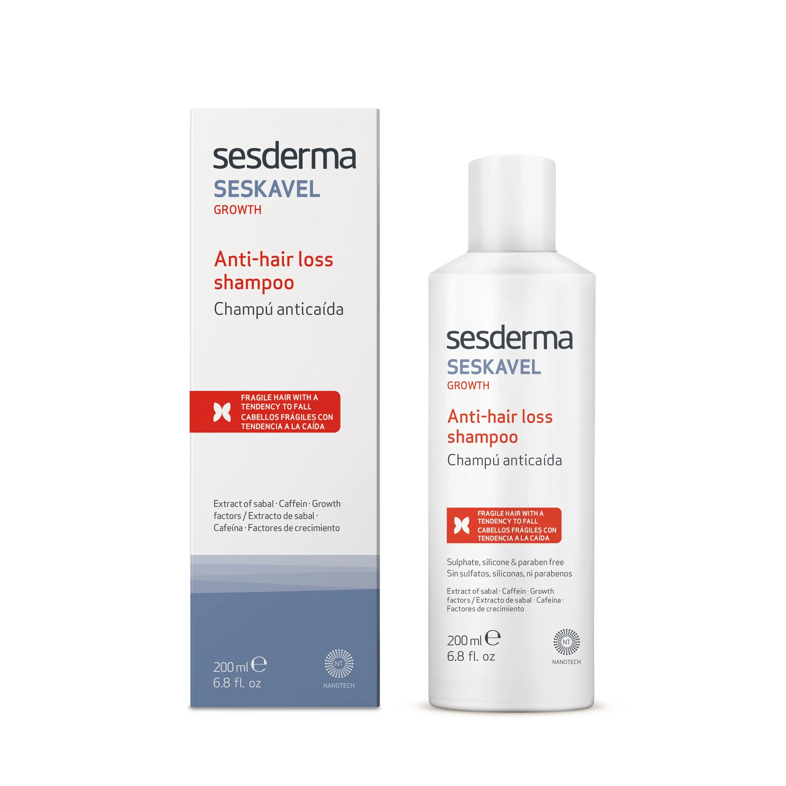 Seskavel Šampon proti vypadávání vlasů 200ml