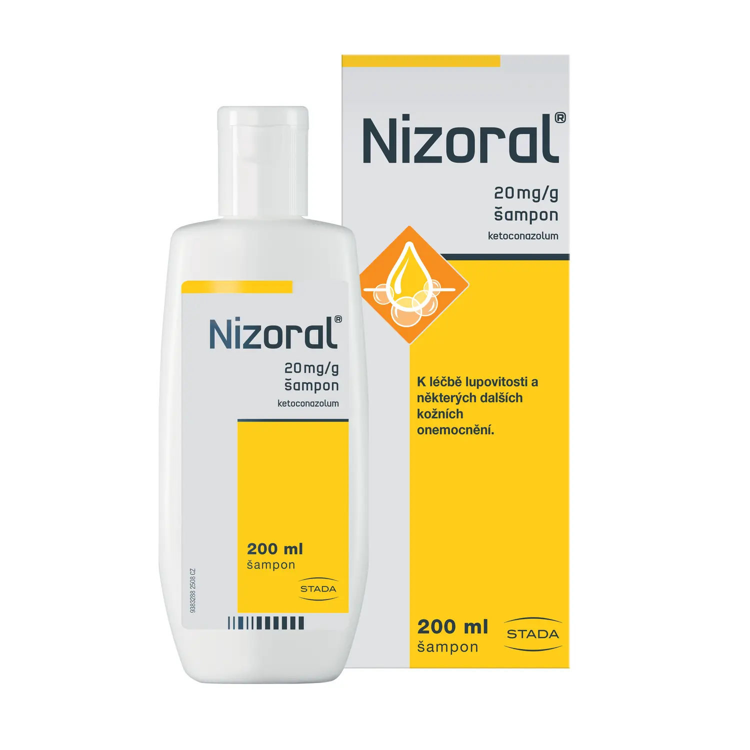 Nizoral 20mg/g sat.200ml