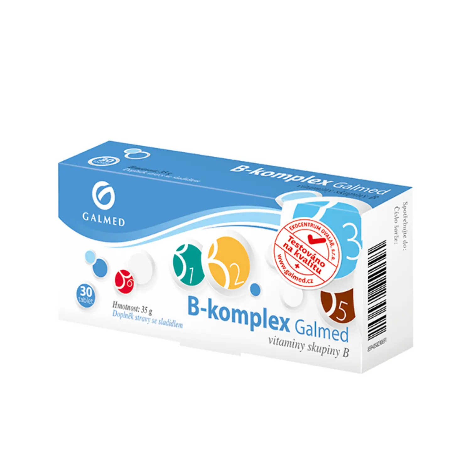 Galmed B-komplex 30 tablet