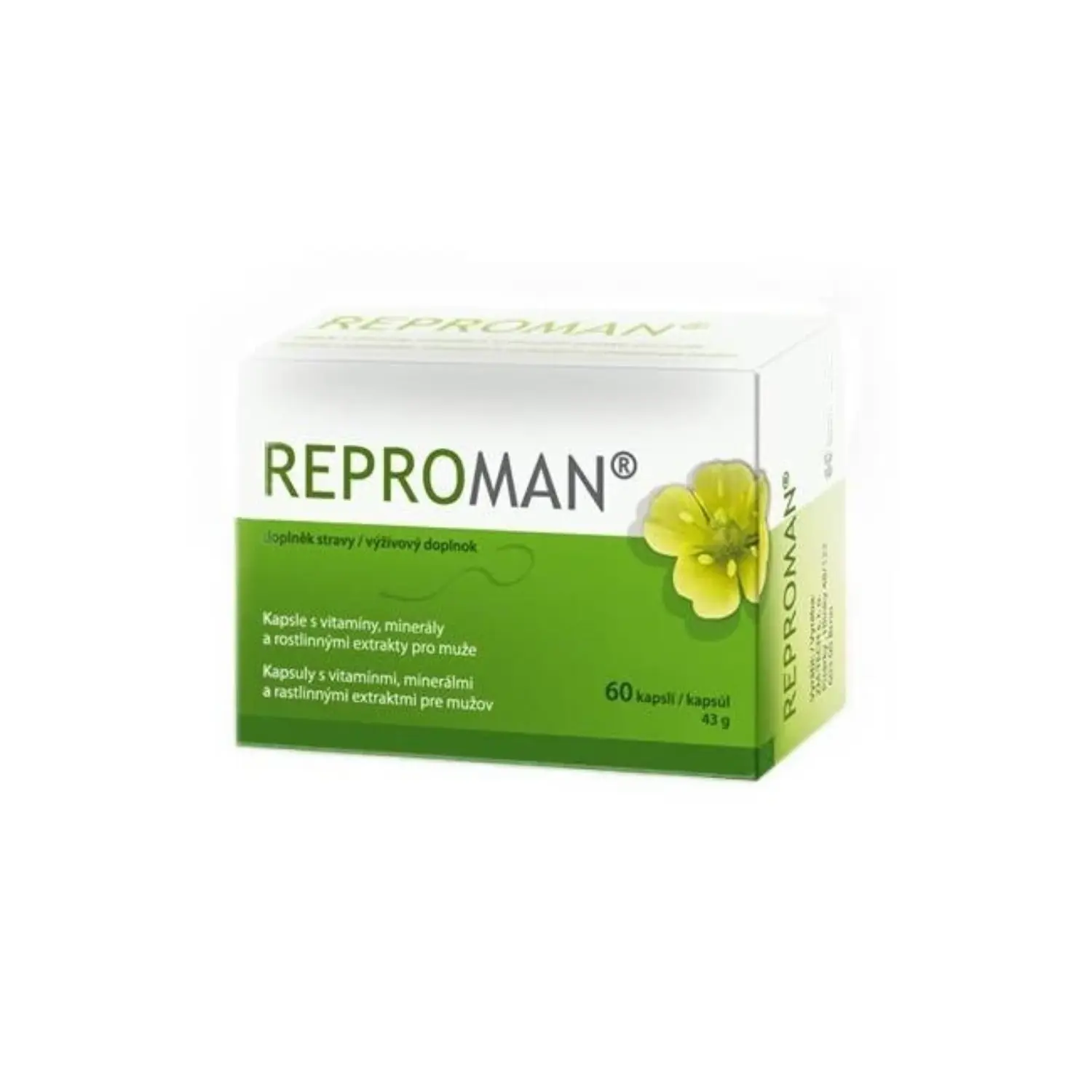 Reproman 60 kapslí