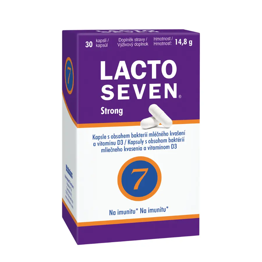 Lactoseven Strong 30 kapslí