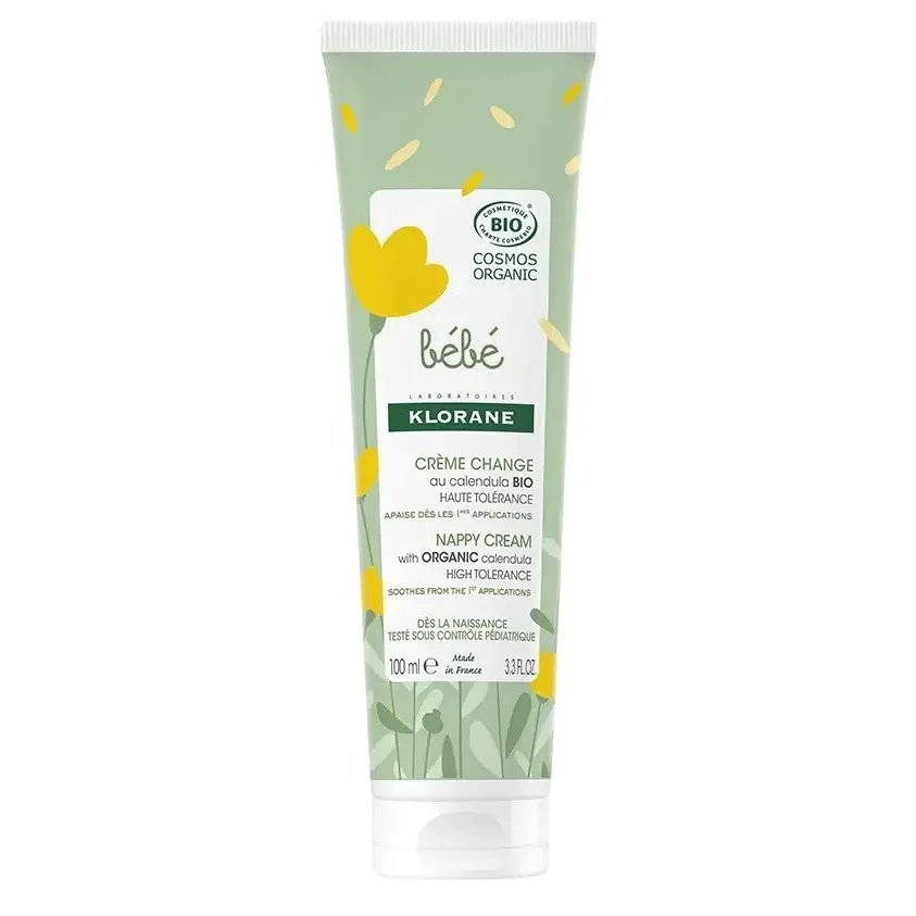 Klorane Bebe Krém na přebalování s bio měsíčkem 100 ml