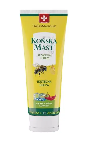 SwissMedicus Koňská mast se včelím jedem 75ml