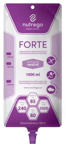 nutrego FORTE neutral por.sol.6x1000ml