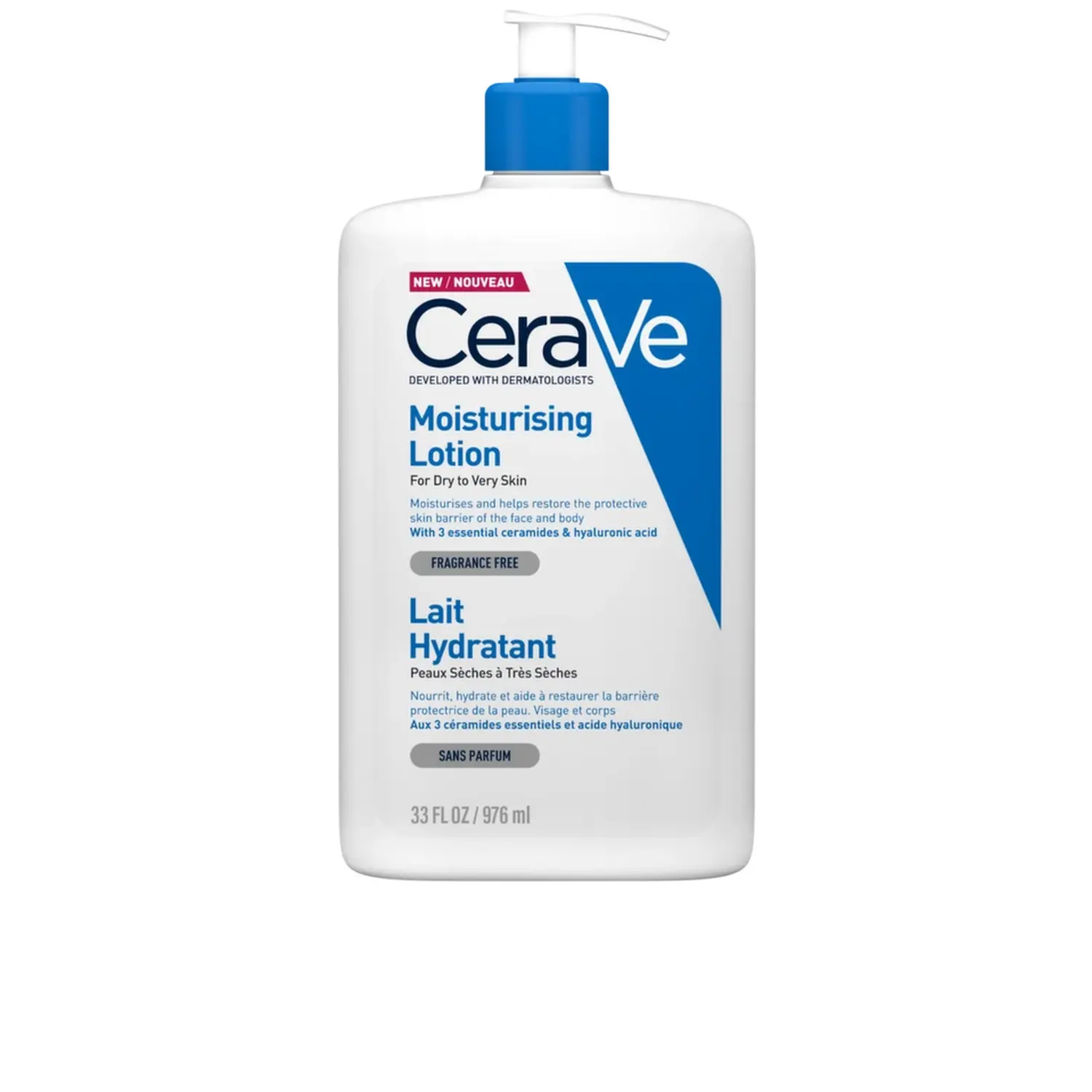 CeraVe Hydratační mléko pro suchou až velmi suchou pokožku (Moisturising Lotion) 976 ml